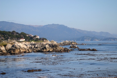 Pebble Beach Looking Towards Carmel-By-The-Sea