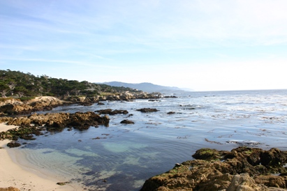 Pacific Ocean Meets Pebble Beach